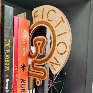 FICTION Book Genre Markers – Double-Sided Library Organization (Digital File)