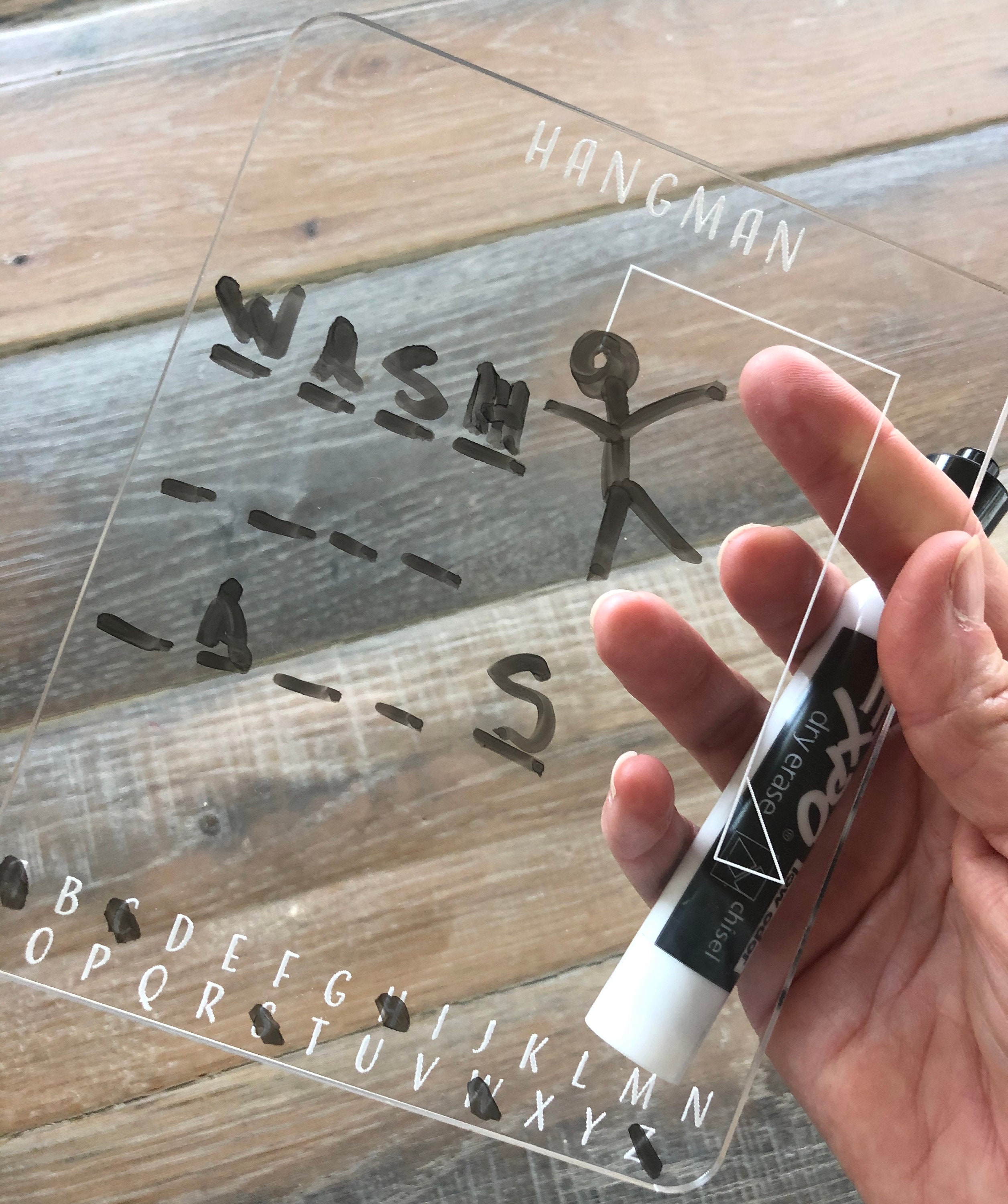 6 Acrylic Dry Erase Games Digital File Etsy Canada