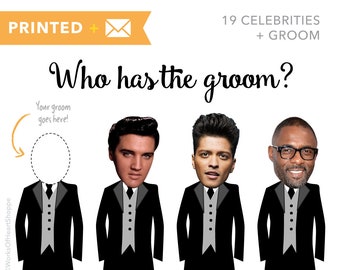 20 QTY – Who has the groom? – Printed plus Envelopes