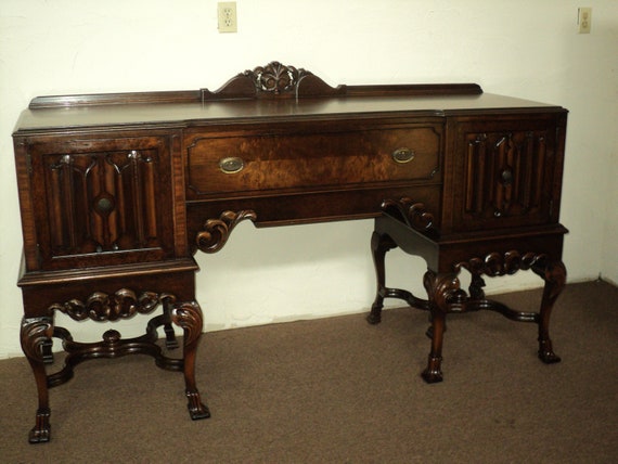 Nussbaum Buffet Von Sagen Stadtmobel Swiss Craft William Etsy