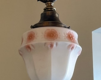 Pendant Ceiling Light Fixture, circa 1920's