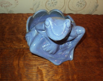 Purple Niloak Ceramic Frog Succulent Ivy Planter