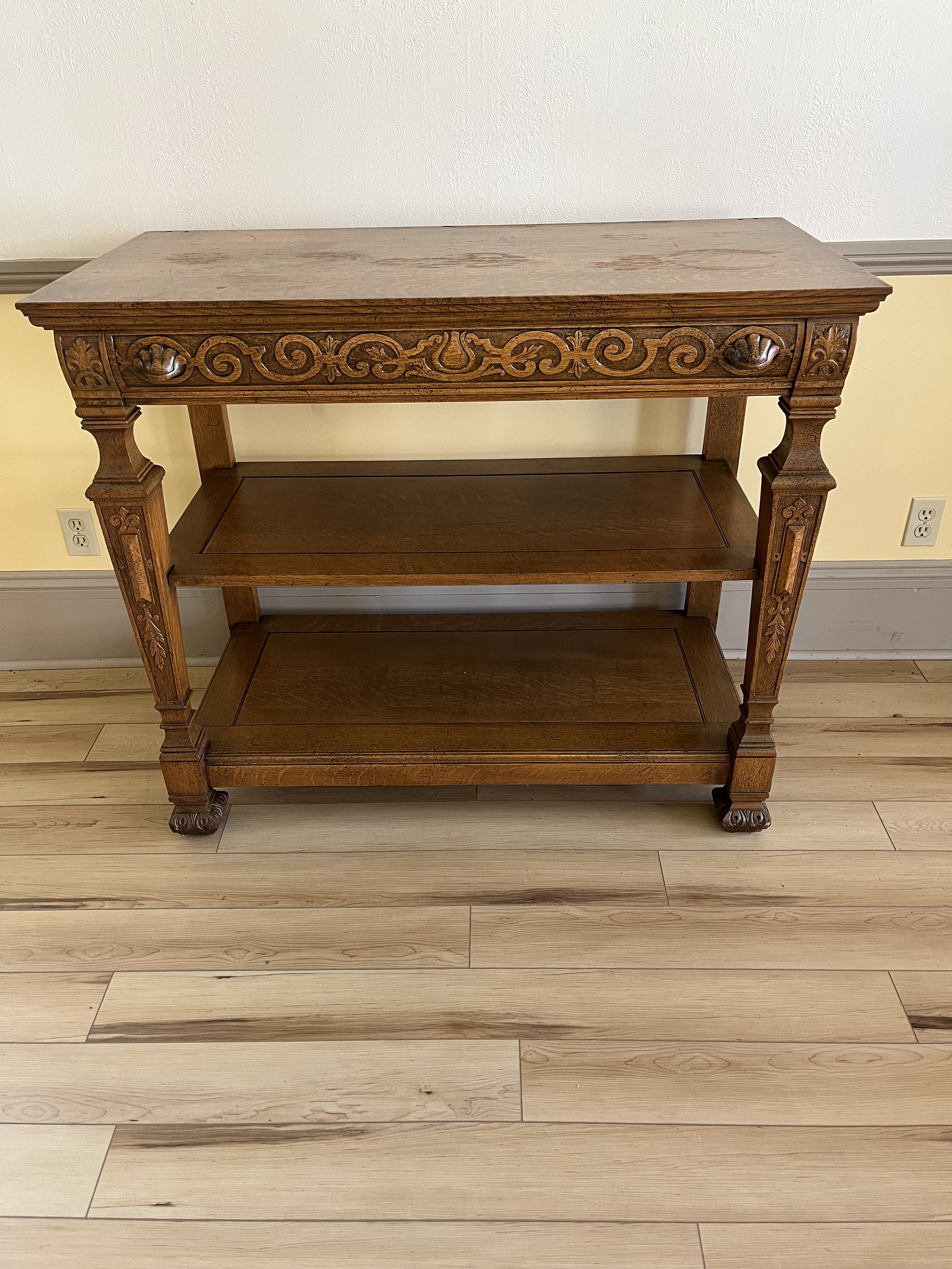 Wooden 2024 server table