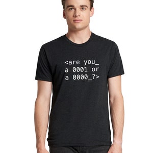 Are You One or Zero Mr. Robot t-shirt t-shirt T-shirt tv-show fsociety hacker