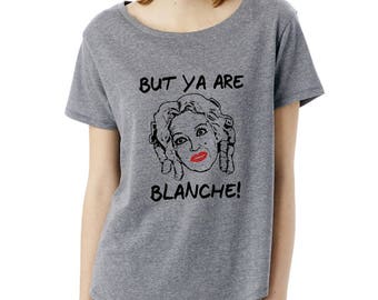 Bette Davis Baby Jane shirt, loose top t-shirt But Ya Are Blanche, cult classic movie