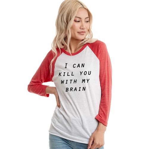 Firefly River Spruch T-Shirt, "I can kill you with my brain" Tshirt, Tv Show Fan Geek