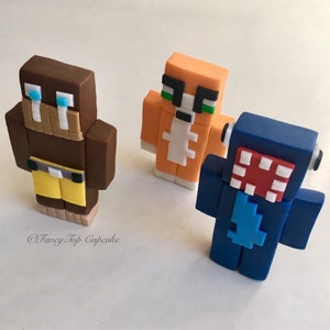 How to Paint Minecraft Faces - Creeper - Pig - Stampy Cat