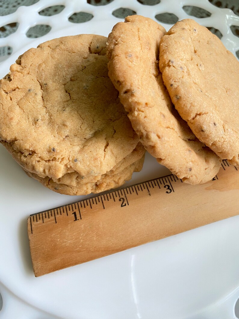 Homemade Peanut Cookies Soft cookie, delicious. Always baked Fresh Qty12 image 3