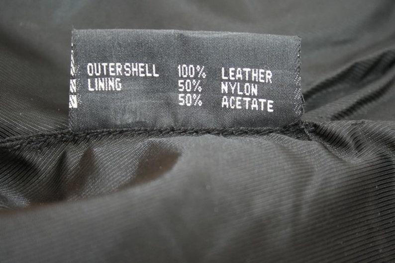 Authentic Black Leather Vest Oakwood Classic . | Etsy