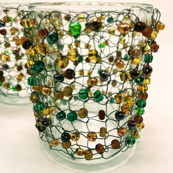 Wire Candle Holder Etsy