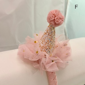 Birthday headband- headbands for girls- first birthday hat- crown headband- birthday crown- headbands for toddlers