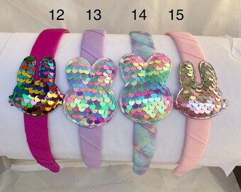Bunny Headband- Easter Headband- Headbands for Girls- Rabbit 