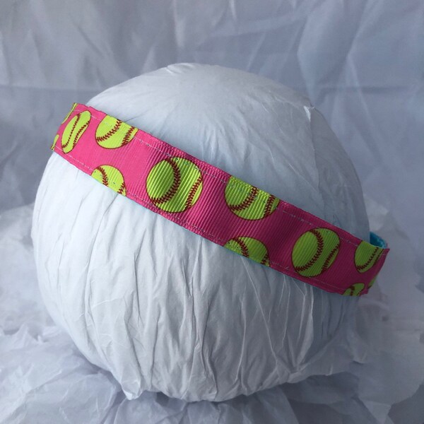 Softball Headband Etsy