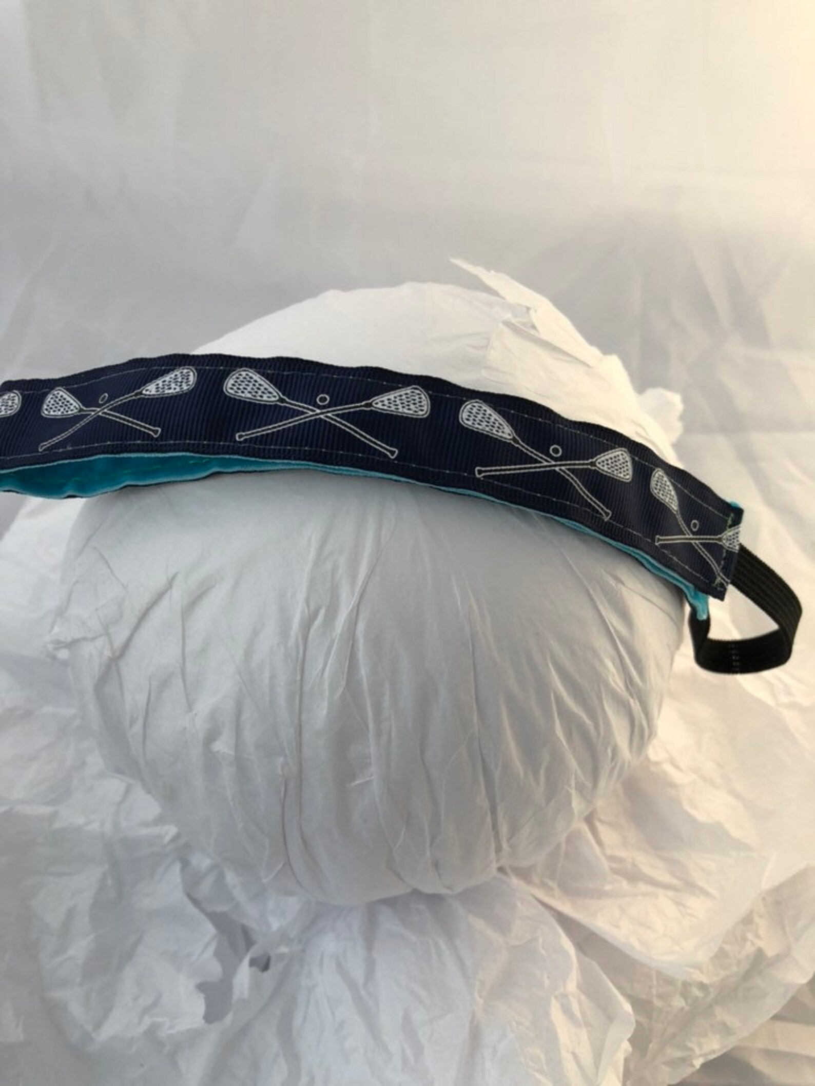 Lacrosse Headband Navy Blue Stretch Non Slip Athletic Elastic Etsy