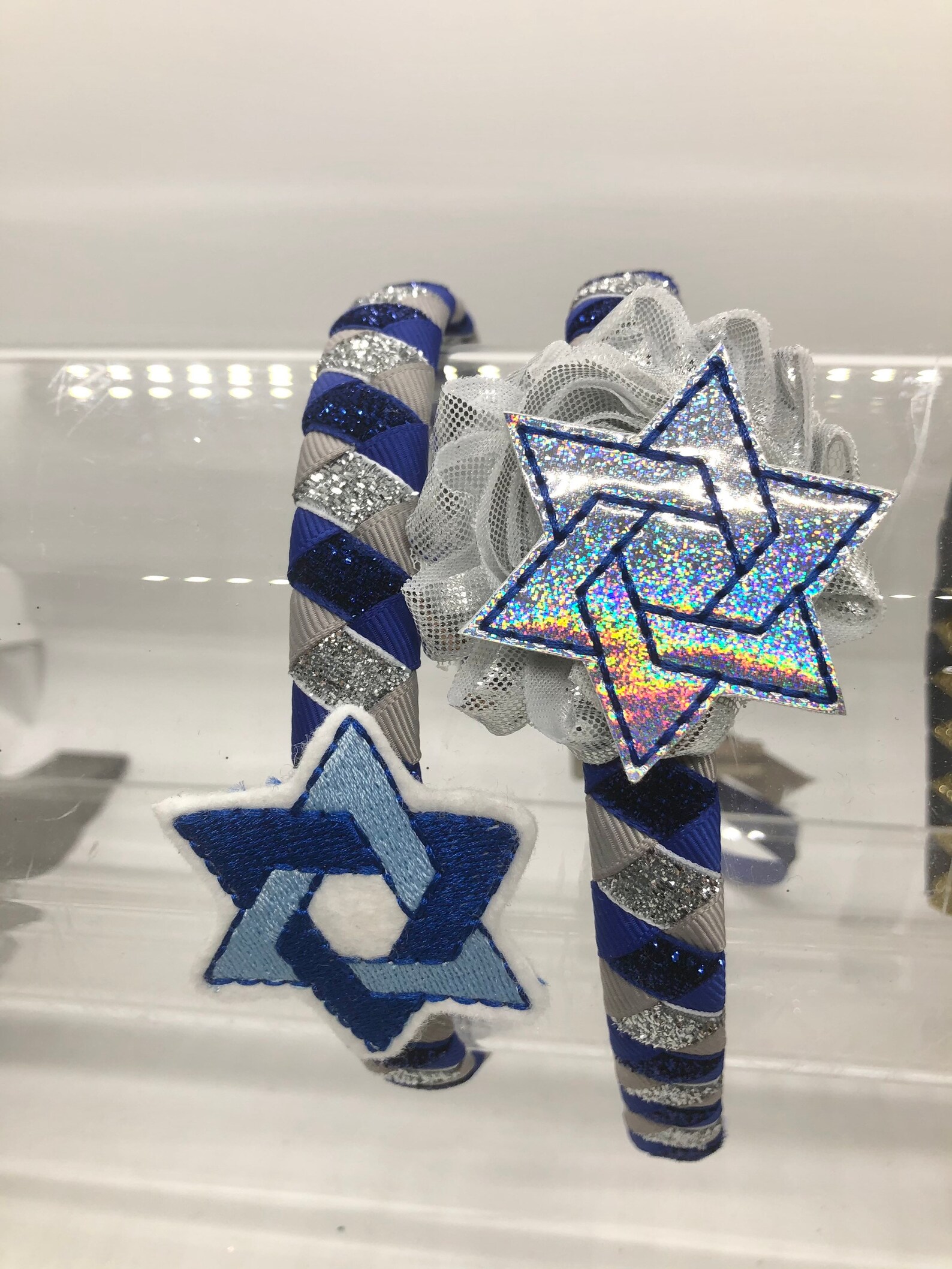 Hanukkah headband Mennorah headbands for girls headband for Etsy