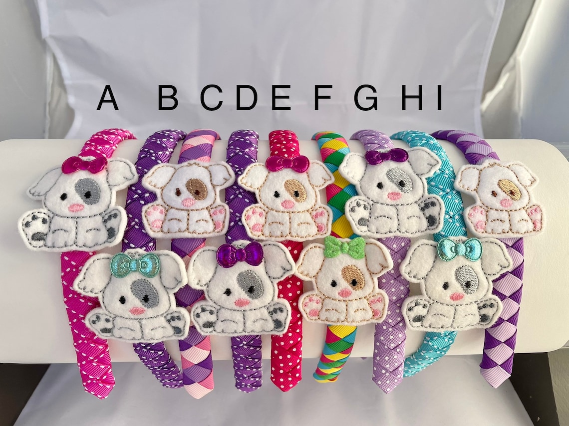 Puppy Headband dog headband headbands for girls headband Etsy