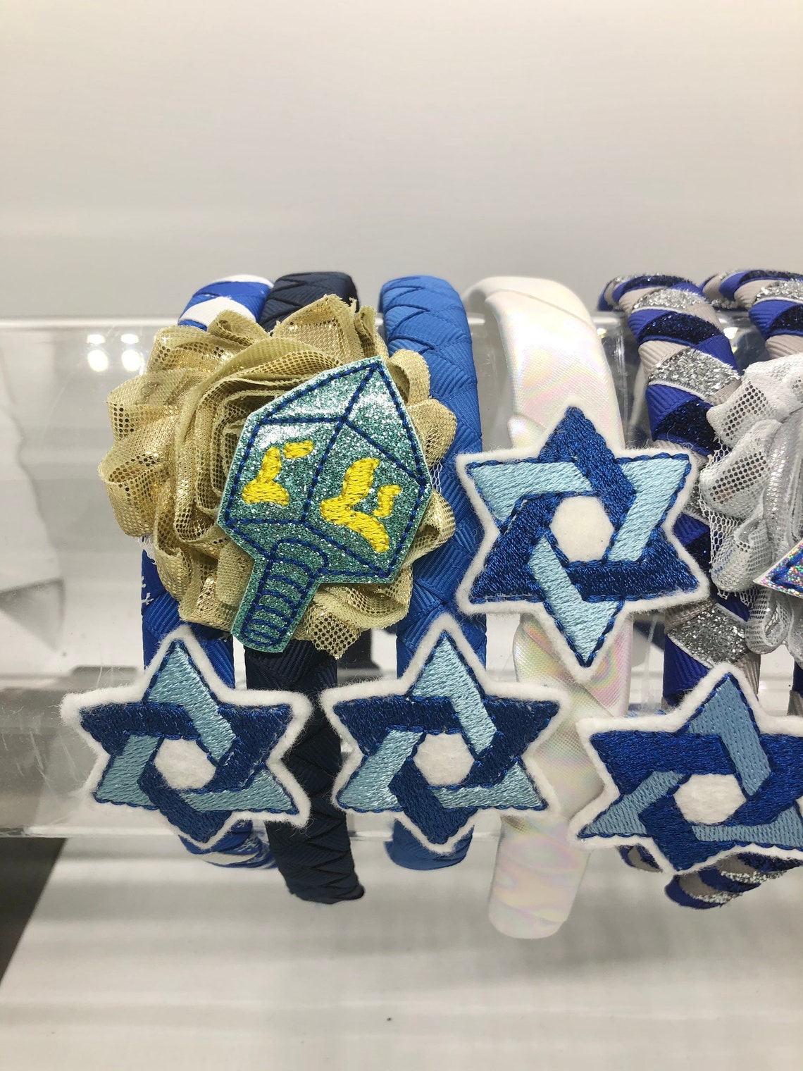 Hanukkah headband Mennorah headbands for girls headband for Etsy