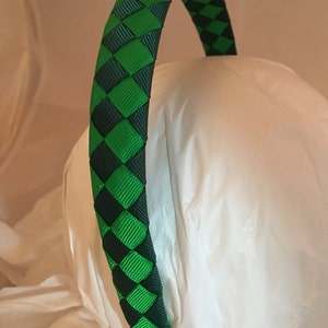 green headband- wide headbands- headbands for women- headbands for girls- Christmas st patricks day hair accessory