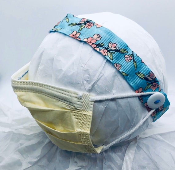 Button Headband for Face Masks- Ear Saver for Face Masks  display picture 1
