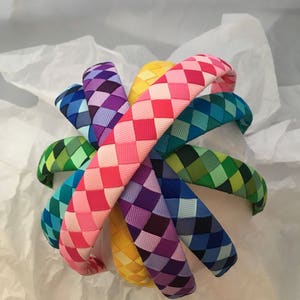 Wide headbands- headbands for girls- headbands for women- back to school headbands- school uniform headbands- rainbow headband pack