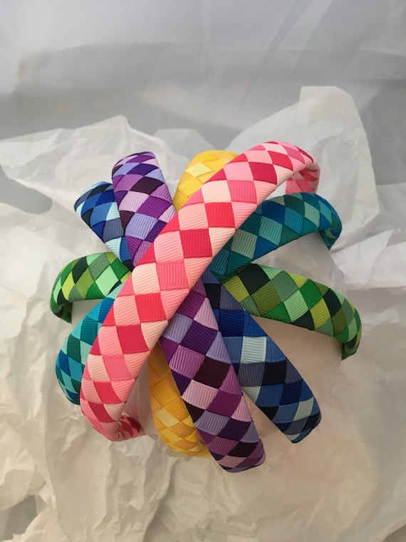 Wide headbands- headbands for girls- headbands for women- back to school headbands- school uniform headbands- rainbow headband pack