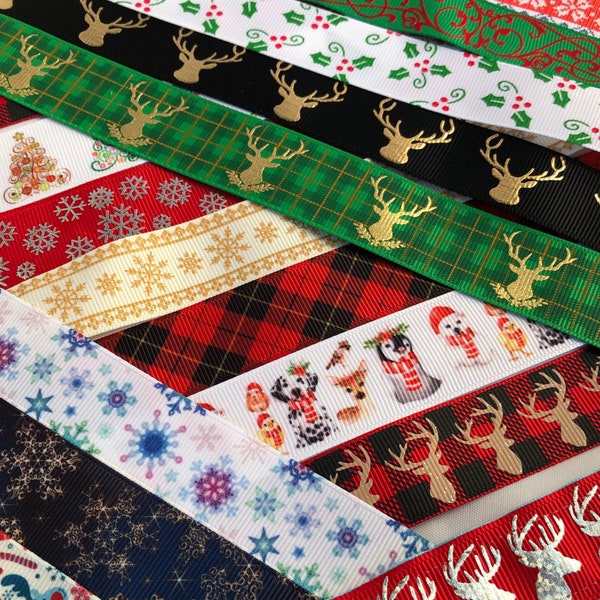 Button headband- Mask headband- nurse headband- Non Slip stretch headband- headbands with buttons for masks- women girls Christmas deer