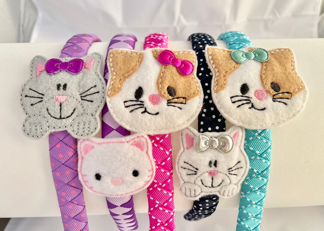 Cat Headband- Kitten Headband- Kitty Headband- Headbands for Girls ...