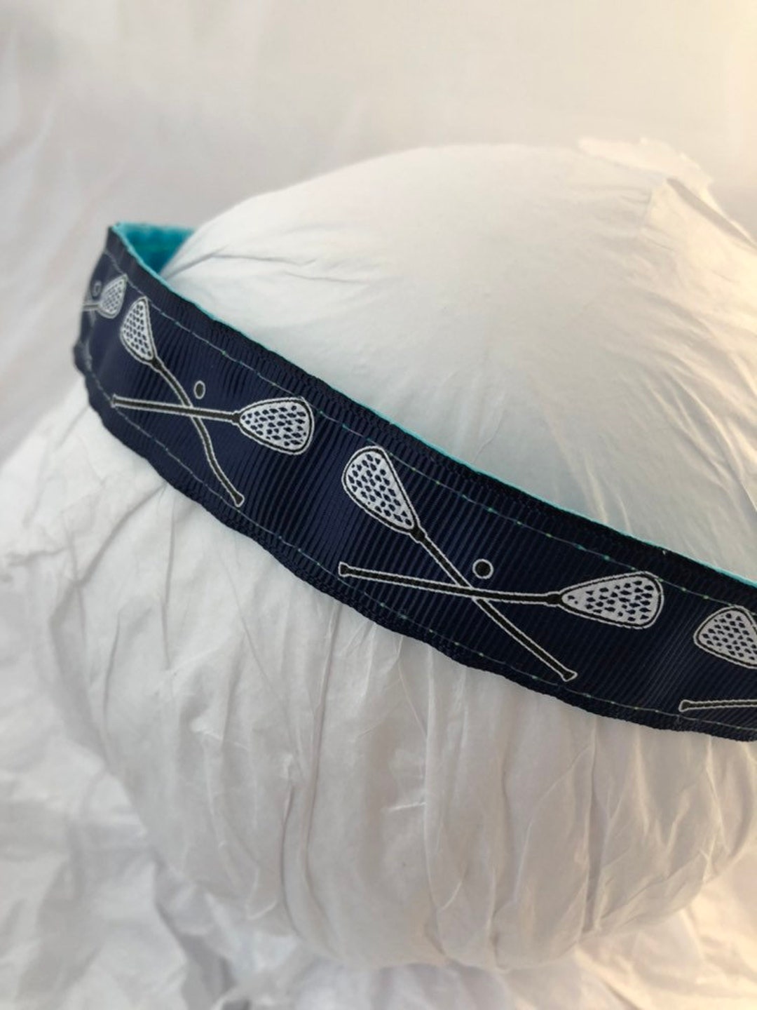 Lacrosse Headband Navy Blue Stretch Non Slip Athletic Elastic Etsy