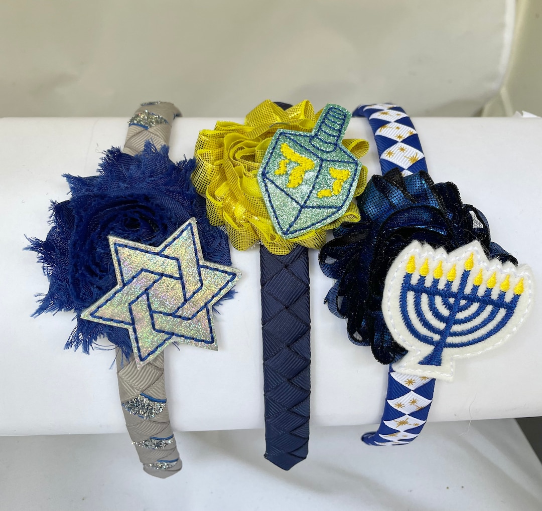 Hanukkah Headband Mennorah Headbands for Girls Headband for Etsy