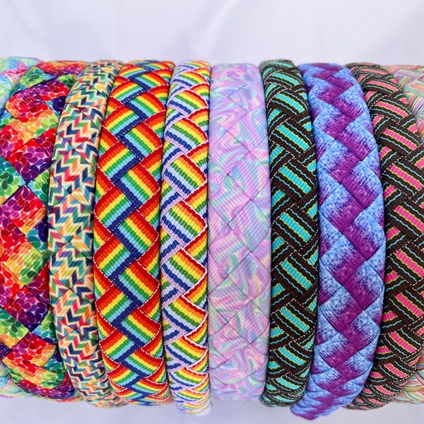 rainbow headband- headband for girls- wide headband- narrow headband- headband for women- wide headband women- school headband