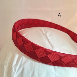 Christmas headband- wide headband- headband for women- narrow headband- headbands for girls- school uniform headband- Fourth of July