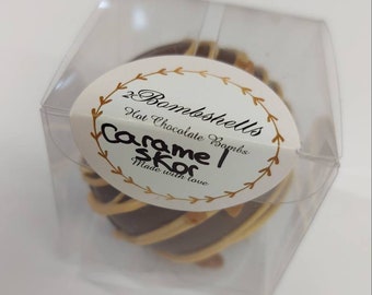 Gourmet Hot Chocolate Bomb- Caramel Skor