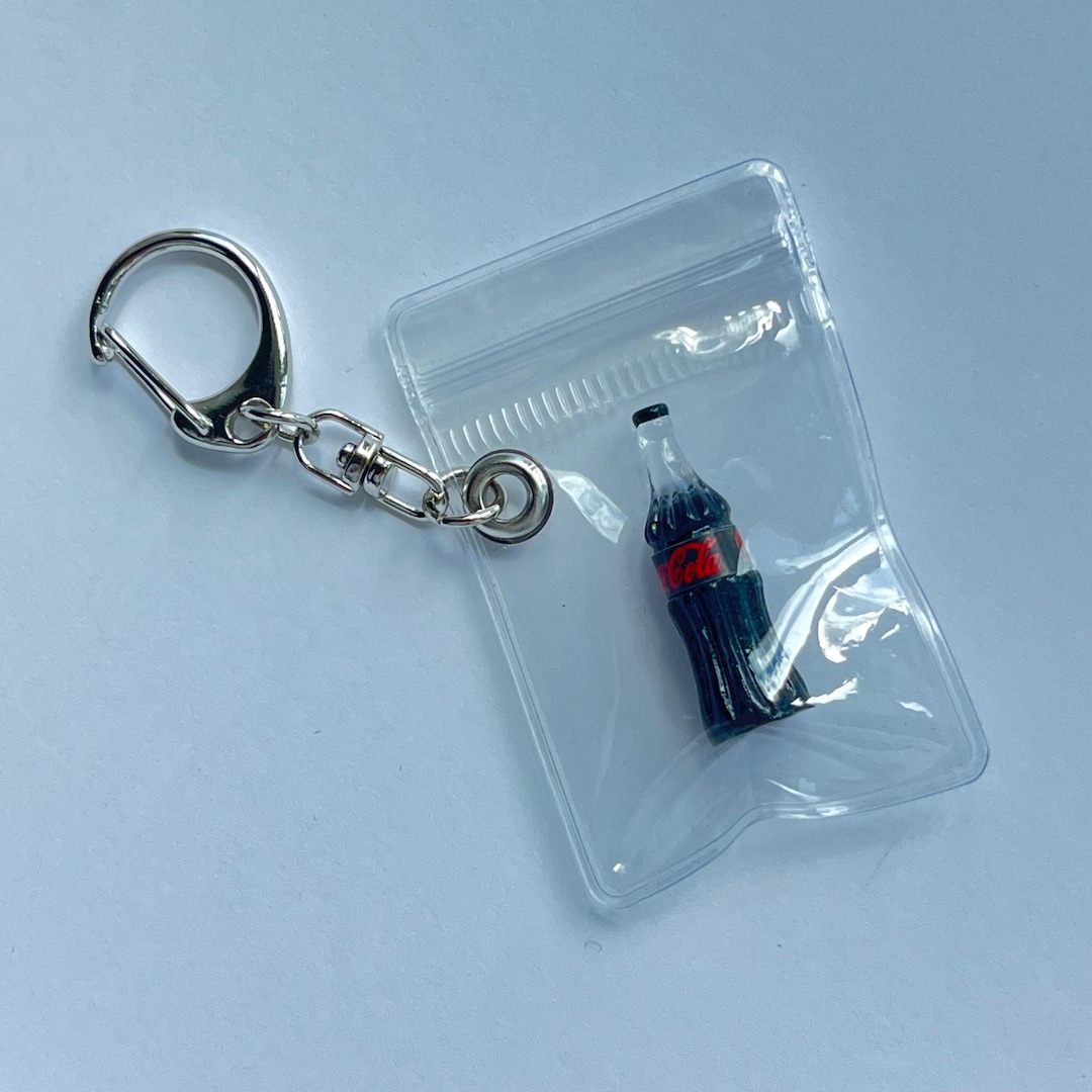Baggie of Diet Coke Zero Keychain Gag Gift Party Favor Drug Plastic Bag ...