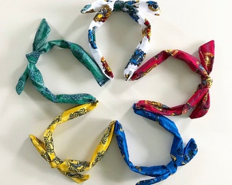 Harry Potter headband, knotty headband, Harry Potter, hogwarts, slytherin, gryffindor, hufflepuff, ravenclaw, butterbeer, headband