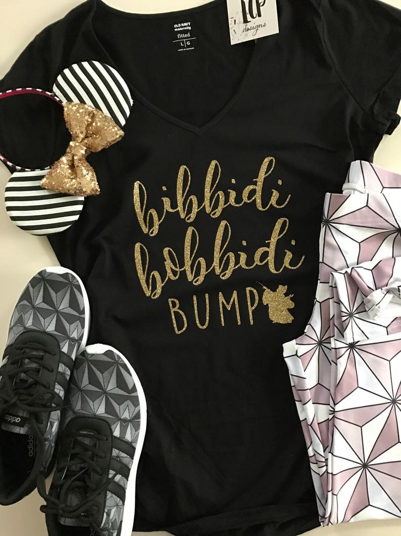 bibbidi bobbidi bump shirt
