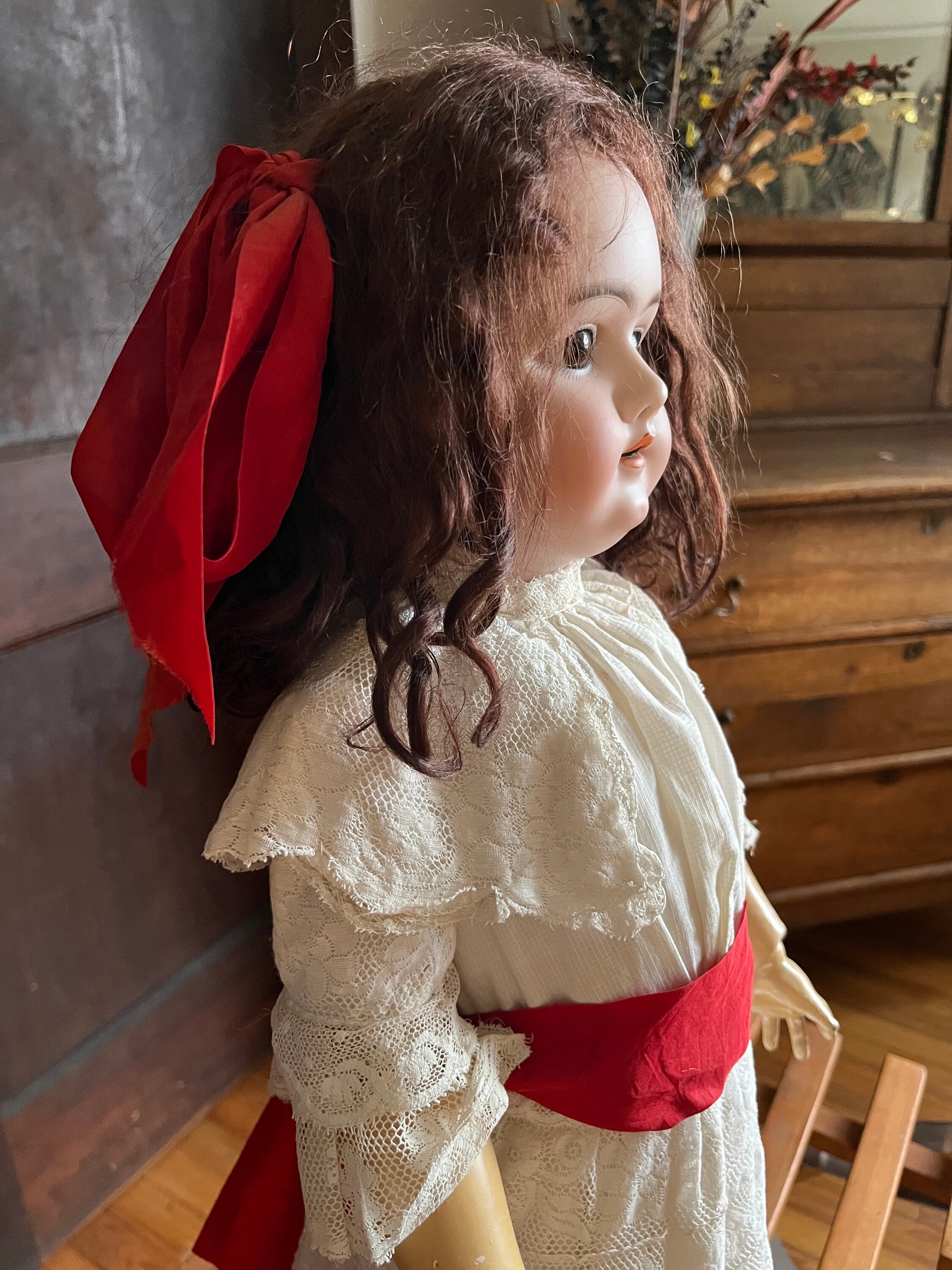 ハンドヴェルク(ドイツ)トーキングドール アンティークドール