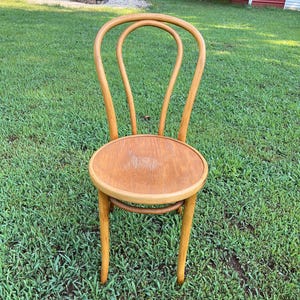 ポーランド　Radomsk ラドムスコ　ベント　曲げ木　ダイニングチェア Thonet Radomsko - Etsy