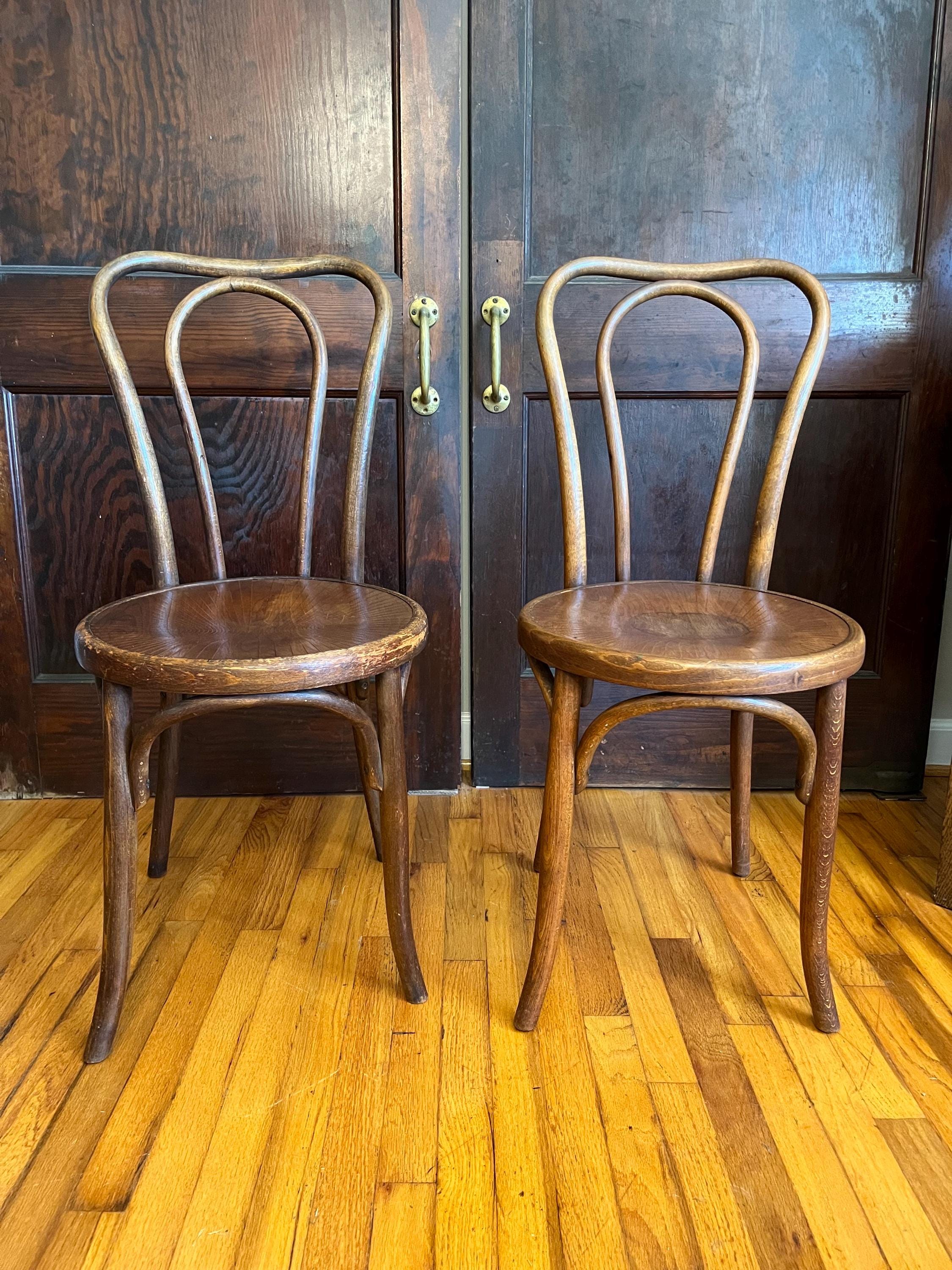 Bentwood Chair With Embossed Seat - Etsy