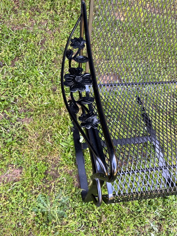 wrought iron bouncy chairs