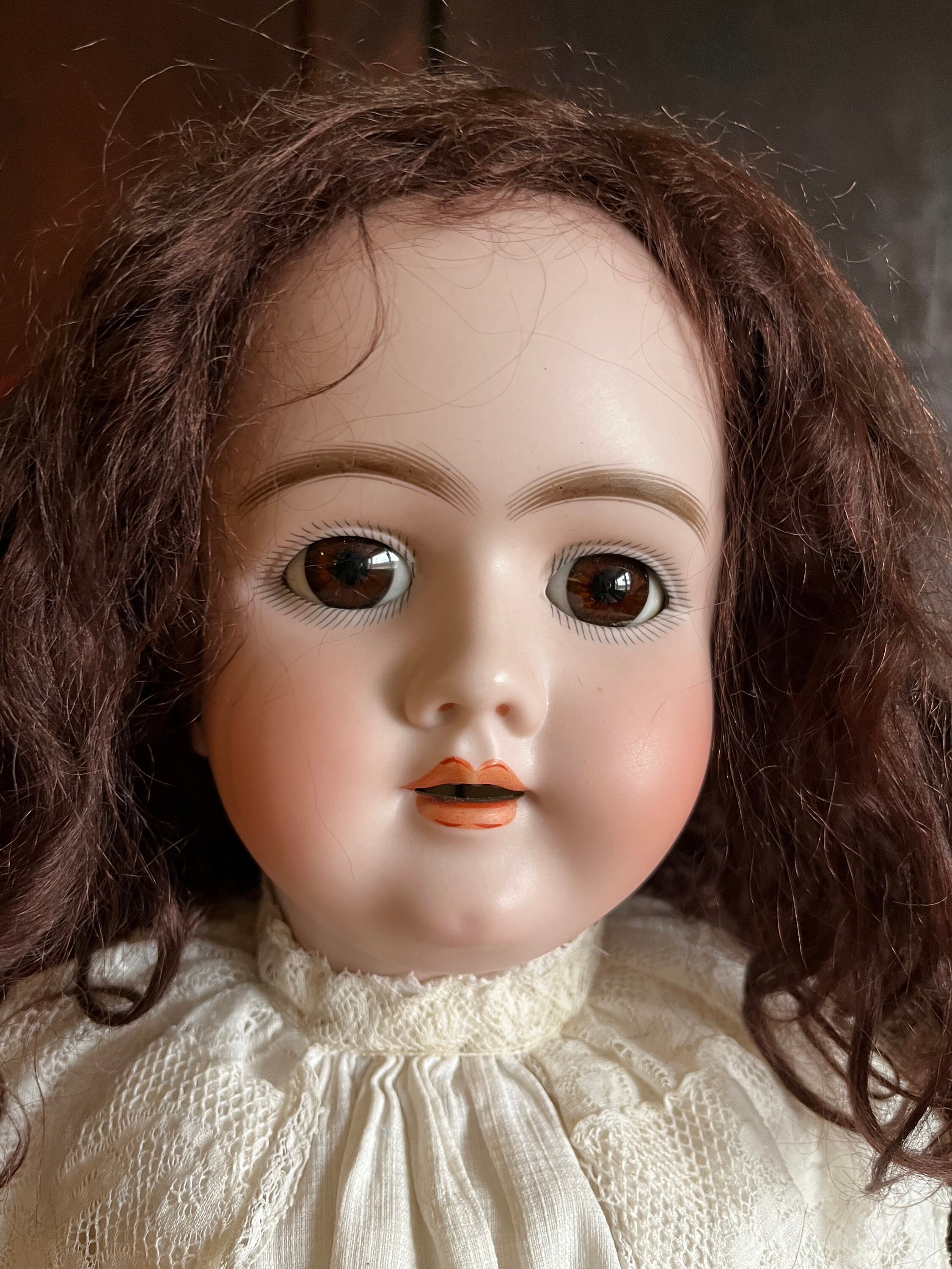 アンティーク 素晴らしいドイツ人形 ハンドヴェルク 99 - 27 インチ