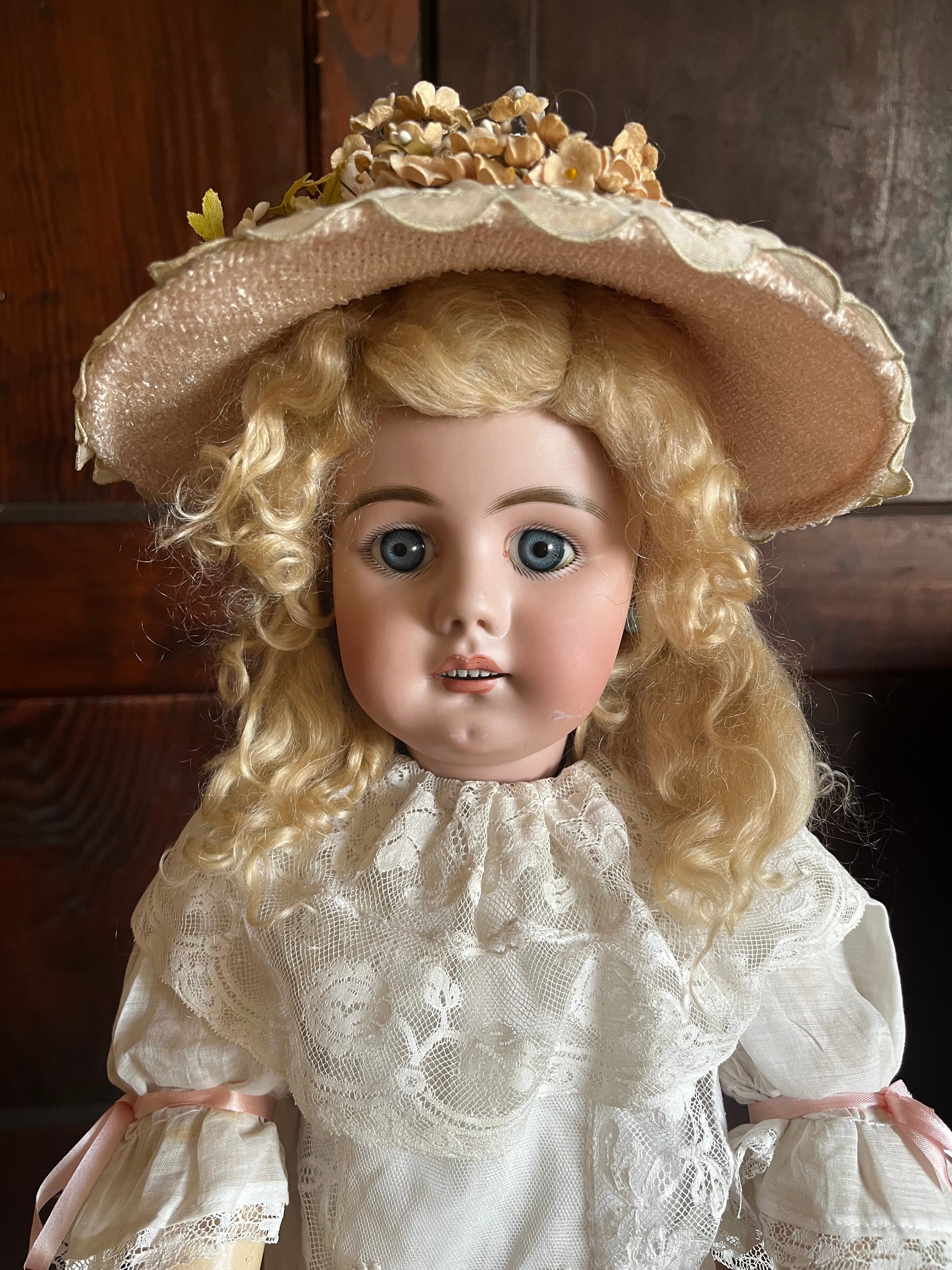 アンティークビスクドール♡ Simon Heinrich Handwerck♡ Heinrich Handwerck Simon Halbig Germany 28