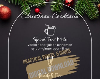 Kerstcocktailmenu