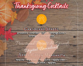 Thanksgiving-cocktailmenu