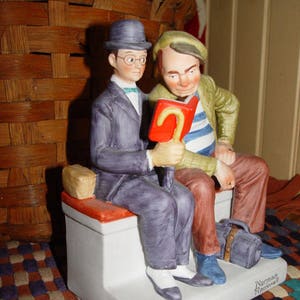 Norman Rockwell Danbury Mint Collection Series 1980 Figurine The Interloper