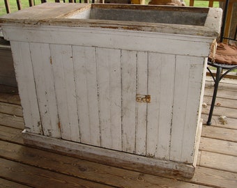 Painted Dry Sink Etsy