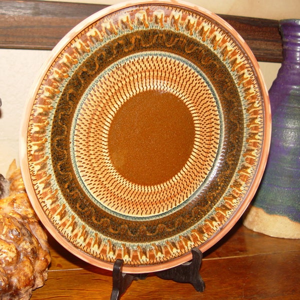 Sj Pottery Redware Etsy