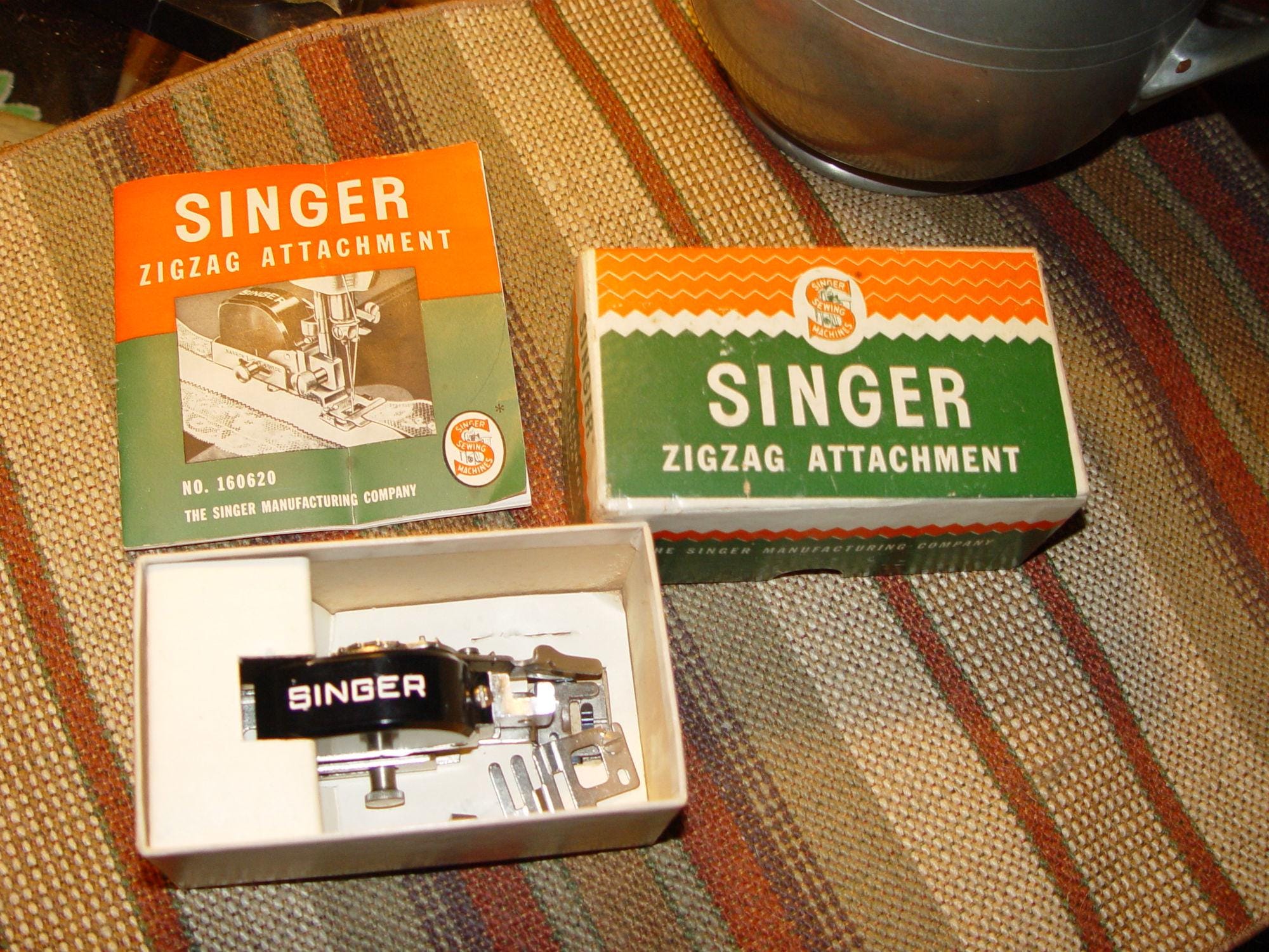 Vintage Singer Zigzag Attachment 160620 - in Box - Etsy