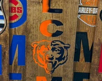 Chicago Bears Sign Epoxy Resin 50 inch 2026