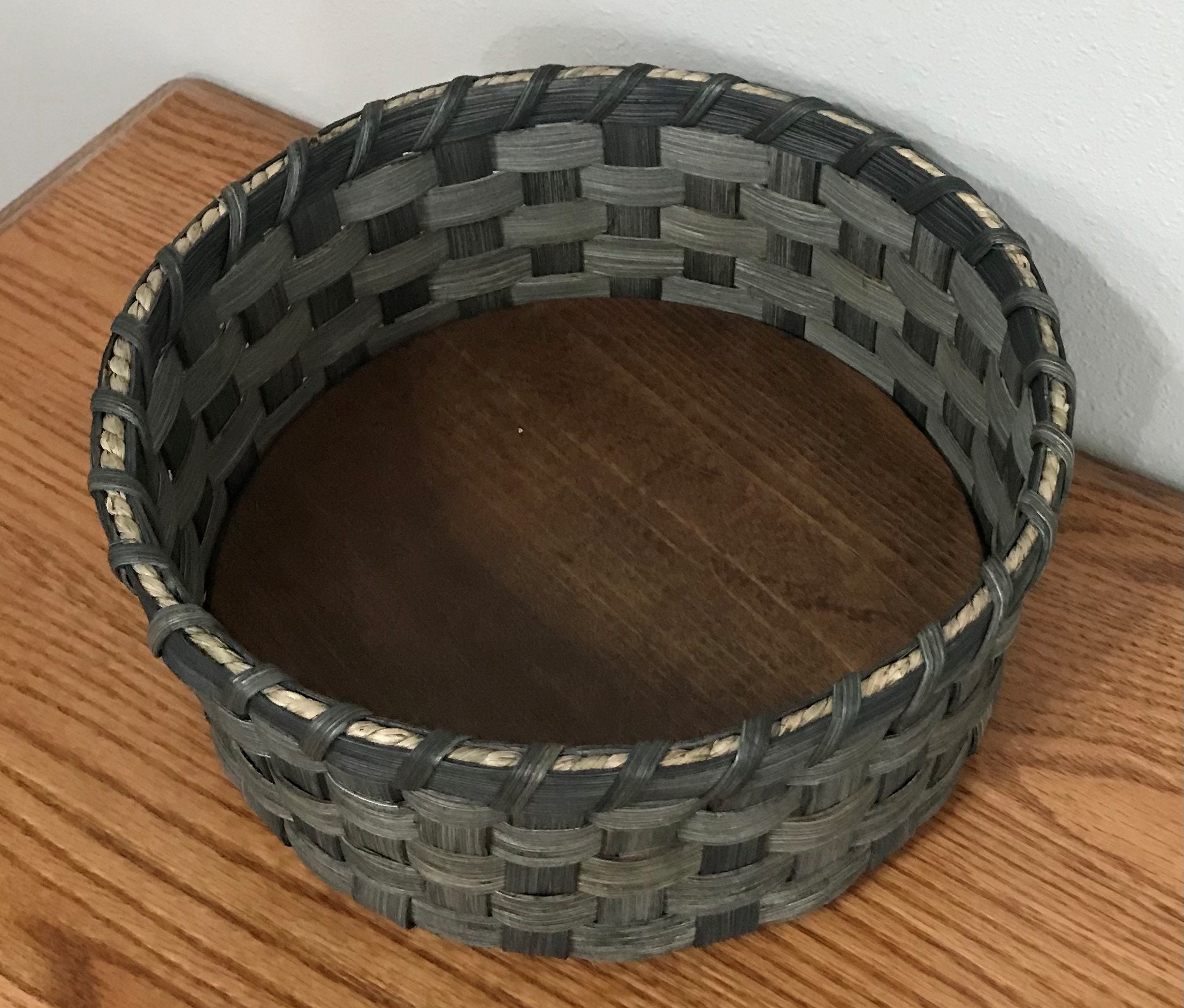 Round Storage Basket - Etsy
