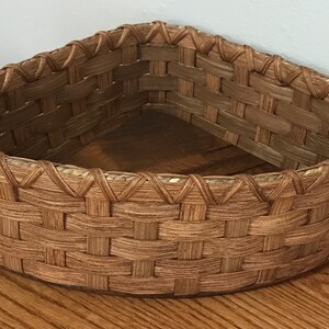 Corner Baskets 9.5LX10WX4.5H Maple